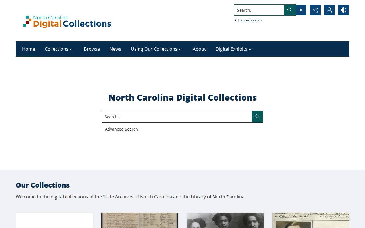 Morrisville previous residents research through North Carolina digitized collections